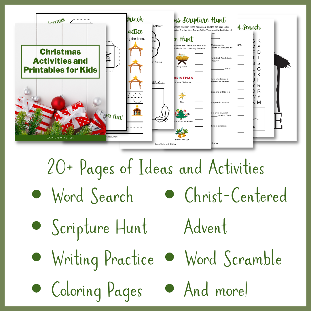 Christmas Activities and Printables for Kids