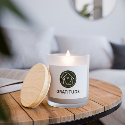 Peaceful Home Values Candle: GRATITUDE