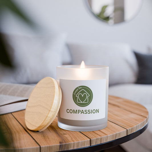 Peaceful Home Values Candle: COMPASSION