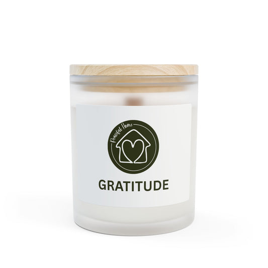 Peaceful Home Values Candle: GRATITUDE