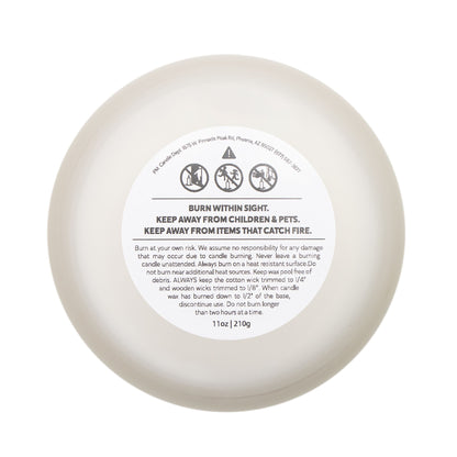 Peaceful Home Values Candle: LOVE