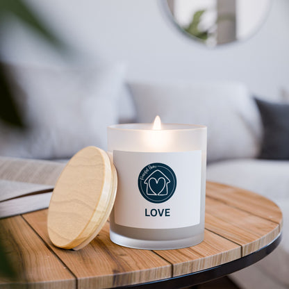 Peaceful Home Values Candle: LOVE