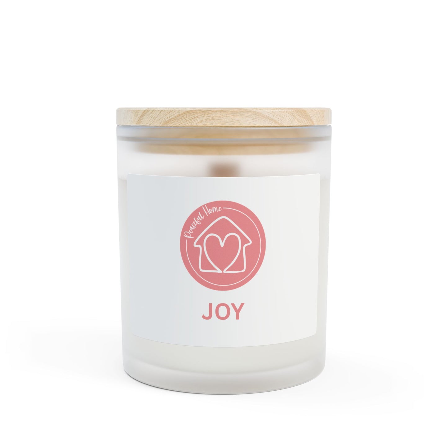 Peaceful Home Values Candle: JOY